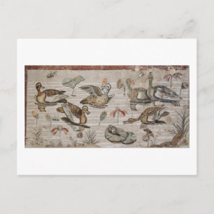 Scene of waterfowl on the Nile, House of Faun Postcard