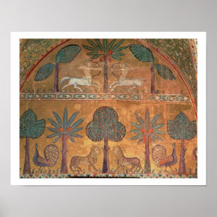 Scene with Centaurs, from the Room of King Ruggero Poster