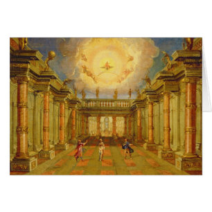 Scene X: the courtyard of the King of Naxos