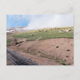 Scenery Along Historic Cog Railway Postcard