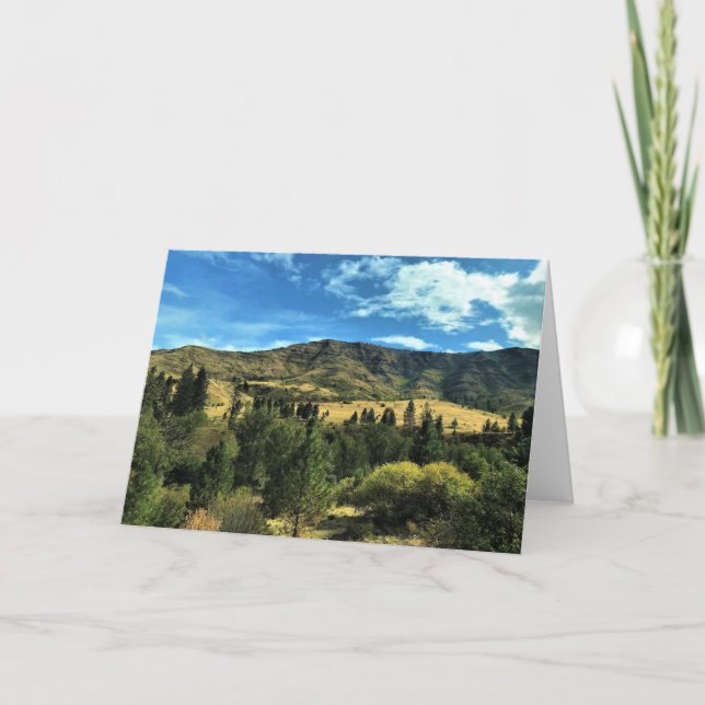 Scenery by the Snake River, OR Card (Front)