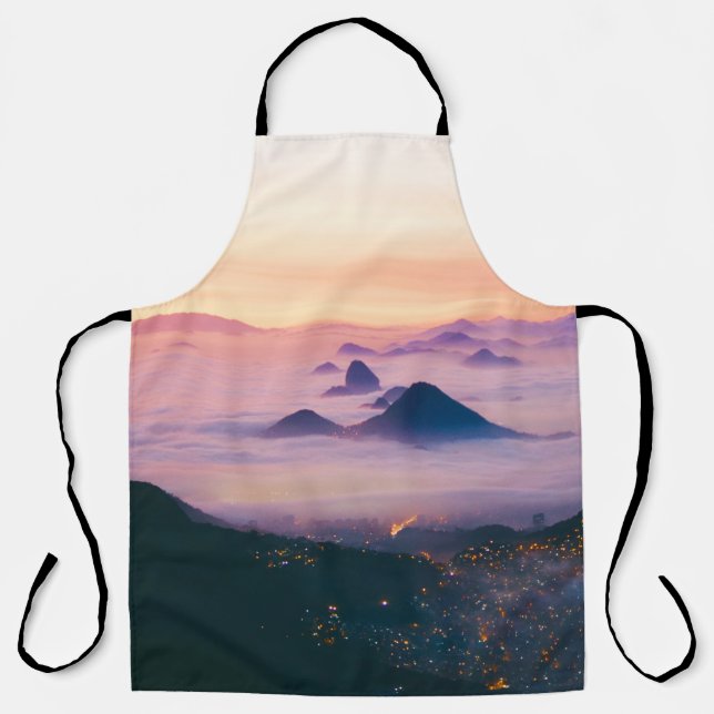 SCENERY OF BODY OF WATER APRON (Front)