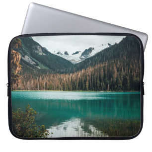 SCENERY OF BODY OF WATER NEAR A FOREST LAPTOP SLEEVE