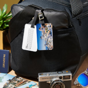 Scenery  Oia Luggage Tag