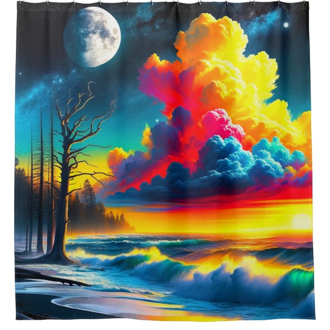 Scenery Shower Curtain (Front)