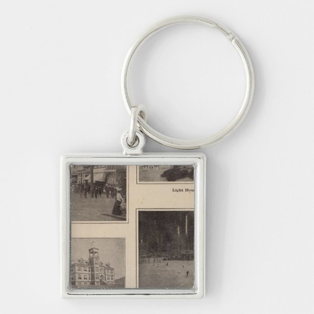 Scenes Aberdeen, Washington Key Ring (Front)