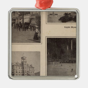 Scenes Aberdeen, Washington Metal Ornament