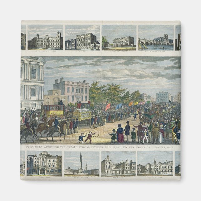 Scenes Associated with the Presentation Magnet (Front)