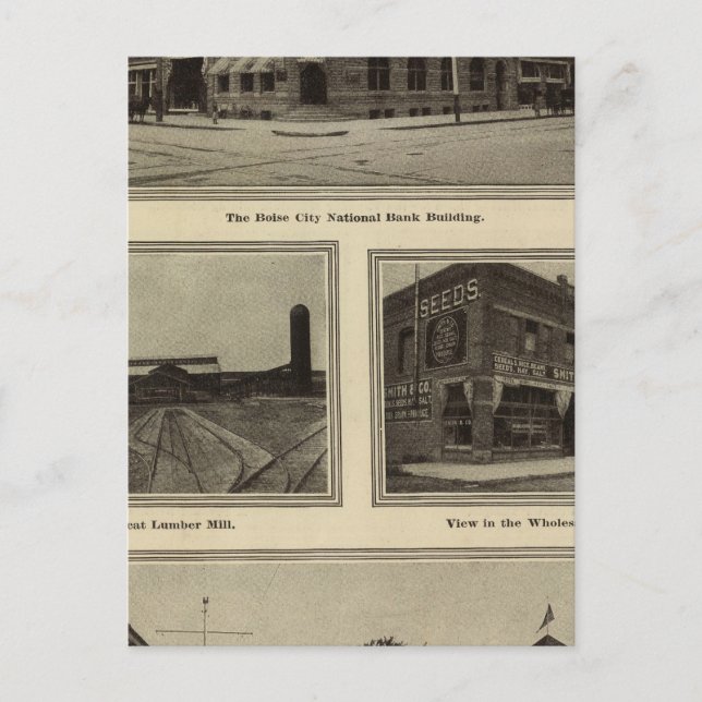 Scenes, Boise, Idaho Postcard (Front)