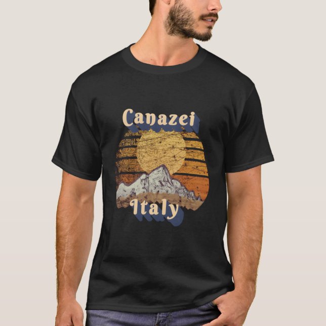 Scenes Canazei Italy T-Shirt (Front)