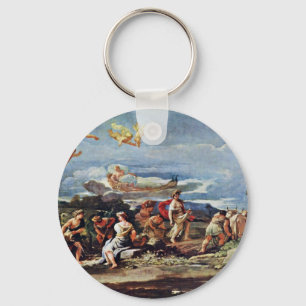 Scenes From Mythology: Vertumnus And Pomona By Gio Key Ring