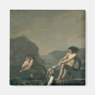 Scenes from 'Niels Klim's Subterranean Journey' Magnet