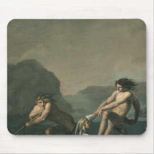 Scenes from 'Niels Klim's Subterranean Journey' Mouse Pad