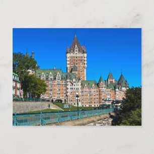 Scenes from Quebec City Postcard