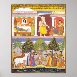 Scenes from the Childhood of Krishna Poster