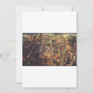 Scenes from the Crucifixion of Christ  Invitation