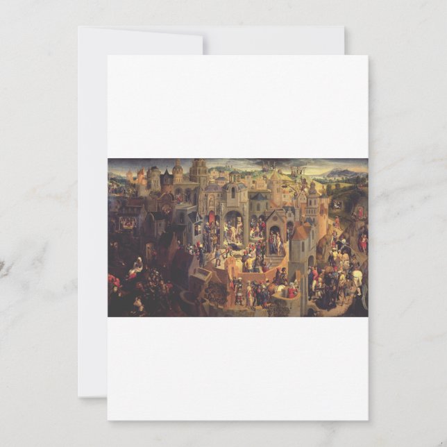 Scenes from the Crucifixion of Christ  Invitation (Front)