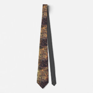 Scenes from the Crucifixion of Christ Tie