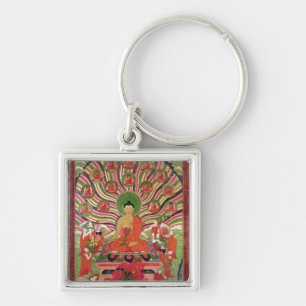 Scenes from the life of Buddha Key Ring