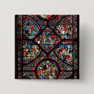 Scenes from the Life of Charlemagne 15 Cm Square Badge