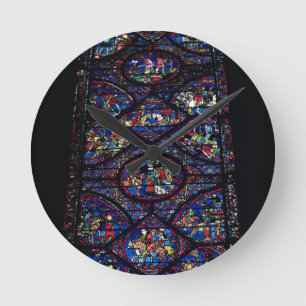 Scenes from the Life of Charlemagne (747-814) from Round Clock