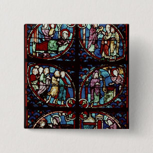 Scenes from the life of Saint John the Baptist 15 Cm Square Badge