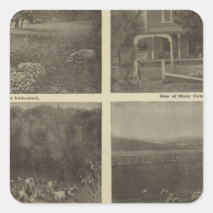 Scenes Inland Empire Square Sticker