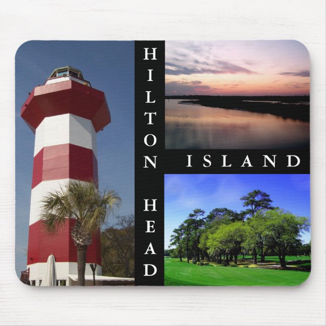 Scenes of Hilton Head Island Mouse Pad (Front)