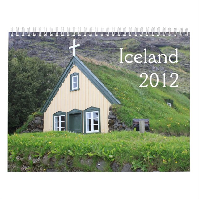 Scenes of Iceland 2012 Calendar (Cover)
