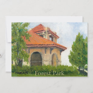 Scenic 1904 World’s Fair Pavilion - St Louis Card