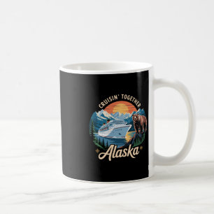 Scenic Alaska Cruise Adventure Bear Mountains Ocea Coffee Mug