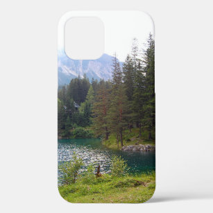 Scenic Alpine Forrest and Lake iPhone 12 Case