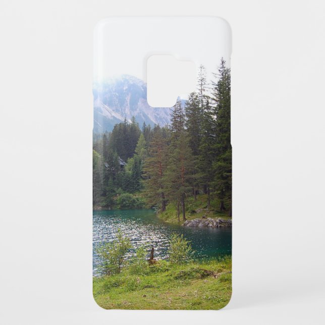 Scenic Alpine Forrest and Lake Photo Case-Mate Samsung Galaxy Case (Back)