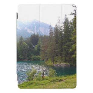 Scenic Alpine Forrest and Lake Photo iPad Pro Cover
