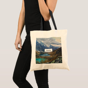 Scenic Alpine Mountains Photo Tote Bag