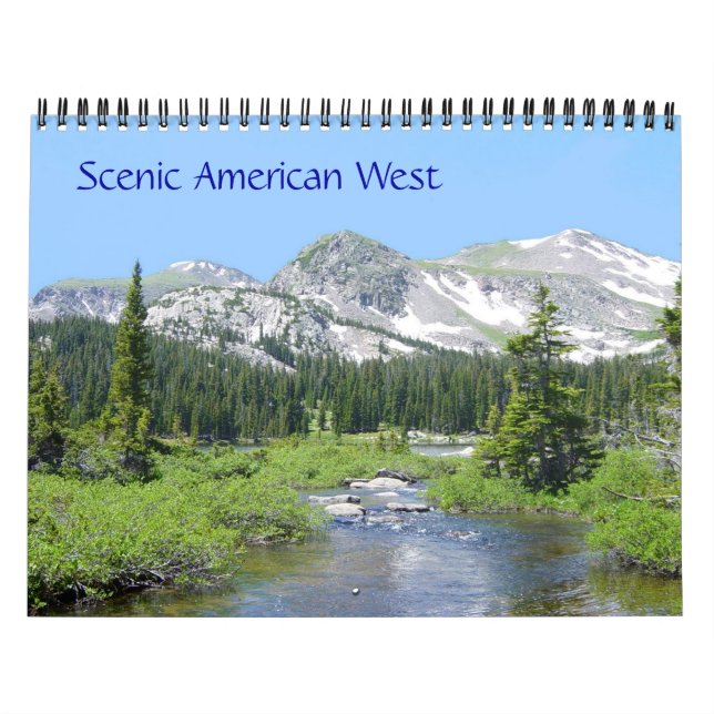 Scenic American West Calendar (Cover)