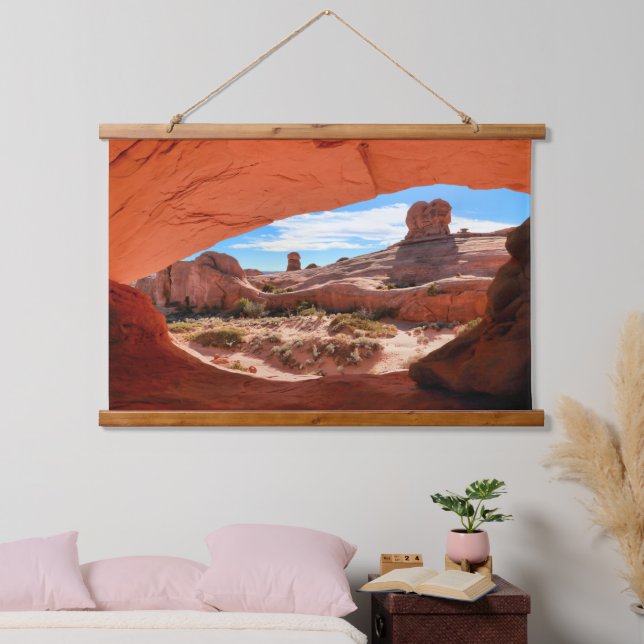 Scenic Arches National Park Hanging Tapestry, Vs 2 Hanging Tapestry (Bedroom)