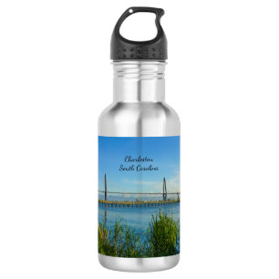 Scenic Arthur Ravenel Bridge Water Bottle