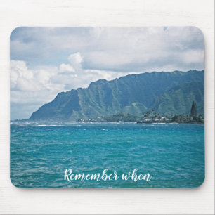 Scenic Beach Vacation Personalised Mousepad