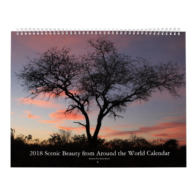 Scenic Beauty from Around the World Calendar (Cover)