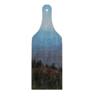 Scenic Blue Ridge Mountains Nature Photography Cutting Board