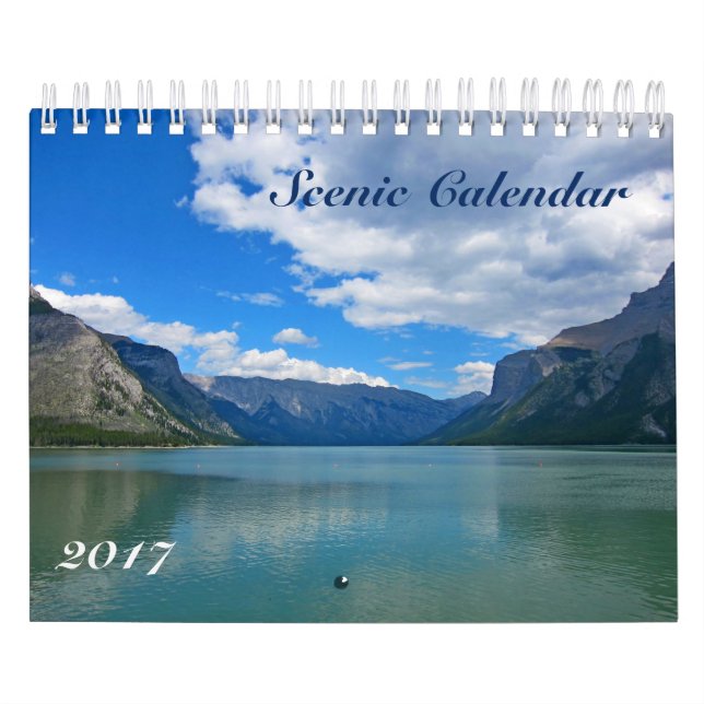 Scenic Calendar 2017 Rocky Mountains (Cover)