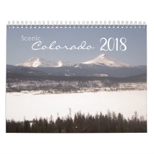 Scenic Cities Colorado 2018 calendar