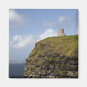 Scenic Cliffs of Moher and O'Brien's Tower. Magnet