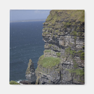 Scenic Cliffs of Moher and O'Brien's Tower Magnet