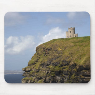 Scenic Cliffs of Moher and O'Brien's Tower. Mouse Pad