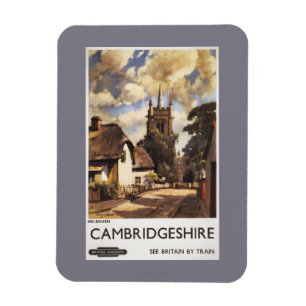 Scenic Country View British Railways Poster Magnet