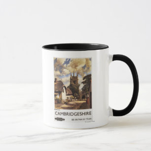 Scenic Country View British Railways Poster Mug