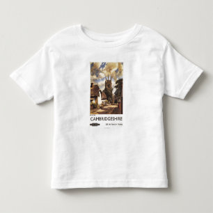 Scenic Country View British Railways Poster Toddler T-Shirt