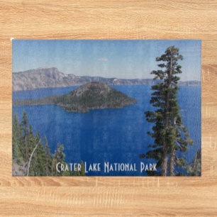 Scenic Crater Lake National Park Cutting Board